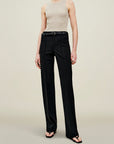 Damian Trouser in Stretch-Knit Suiting