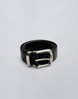 Johnson Belt in Black and Silver