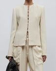 Tilda Jacket in Waffle Weave