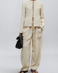Tilda Jacket in Waffle Weave