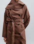 Dorothy Trench Coat in Cotton Nylon