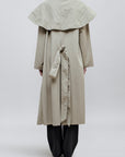 Dorothy Trench Coat in Cotton Nylon