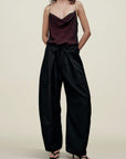 Clemence Pant in Gazar Suiting