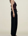 Clemence Pant in Gazar Suiting