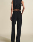 Bodice Suit Vest in Black Tuxedo