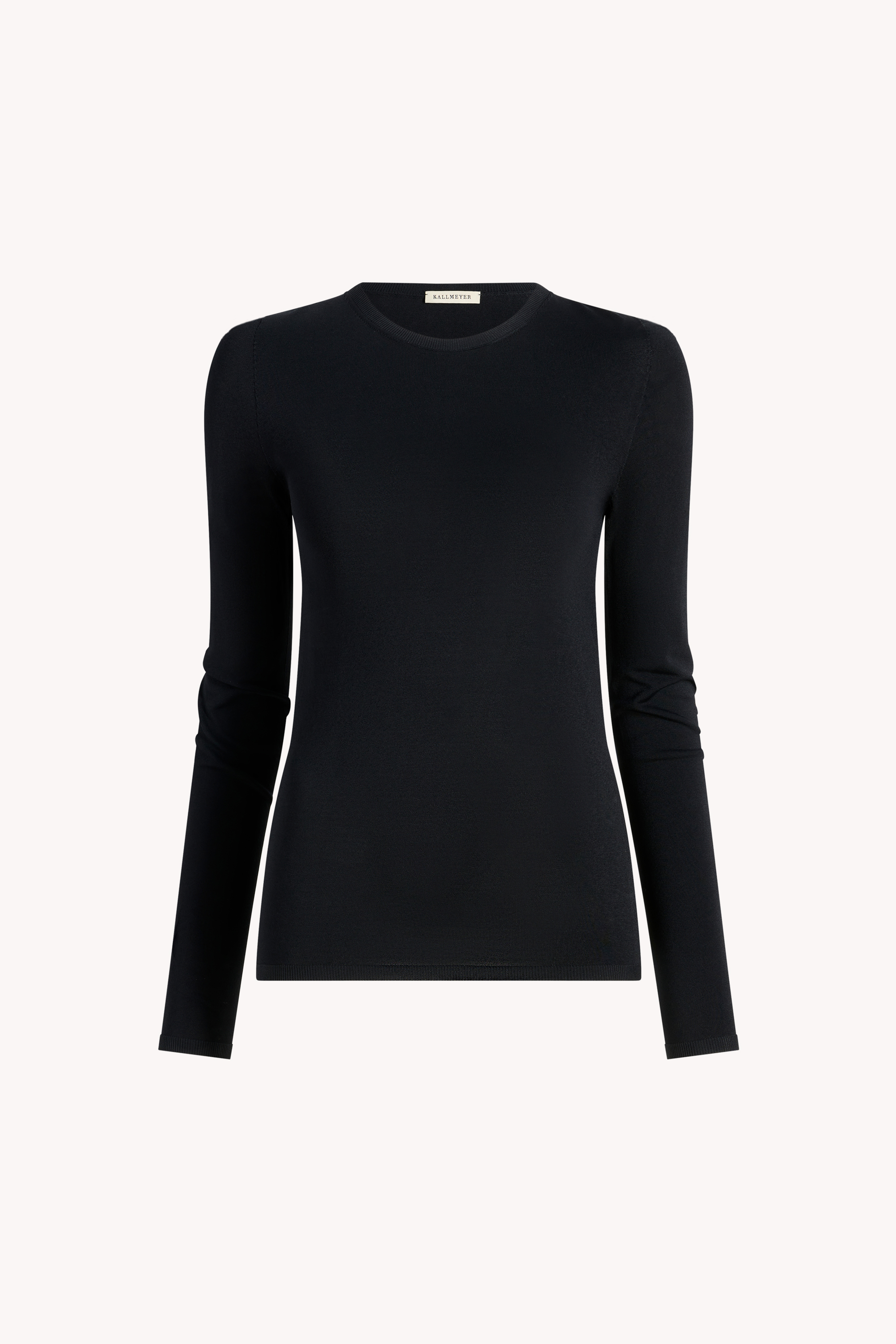 Zana Fitted Long Sleeve in Compact Viscose