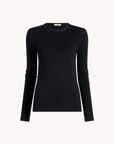 Zana Fitted Long Sleeve in Compact Viscose