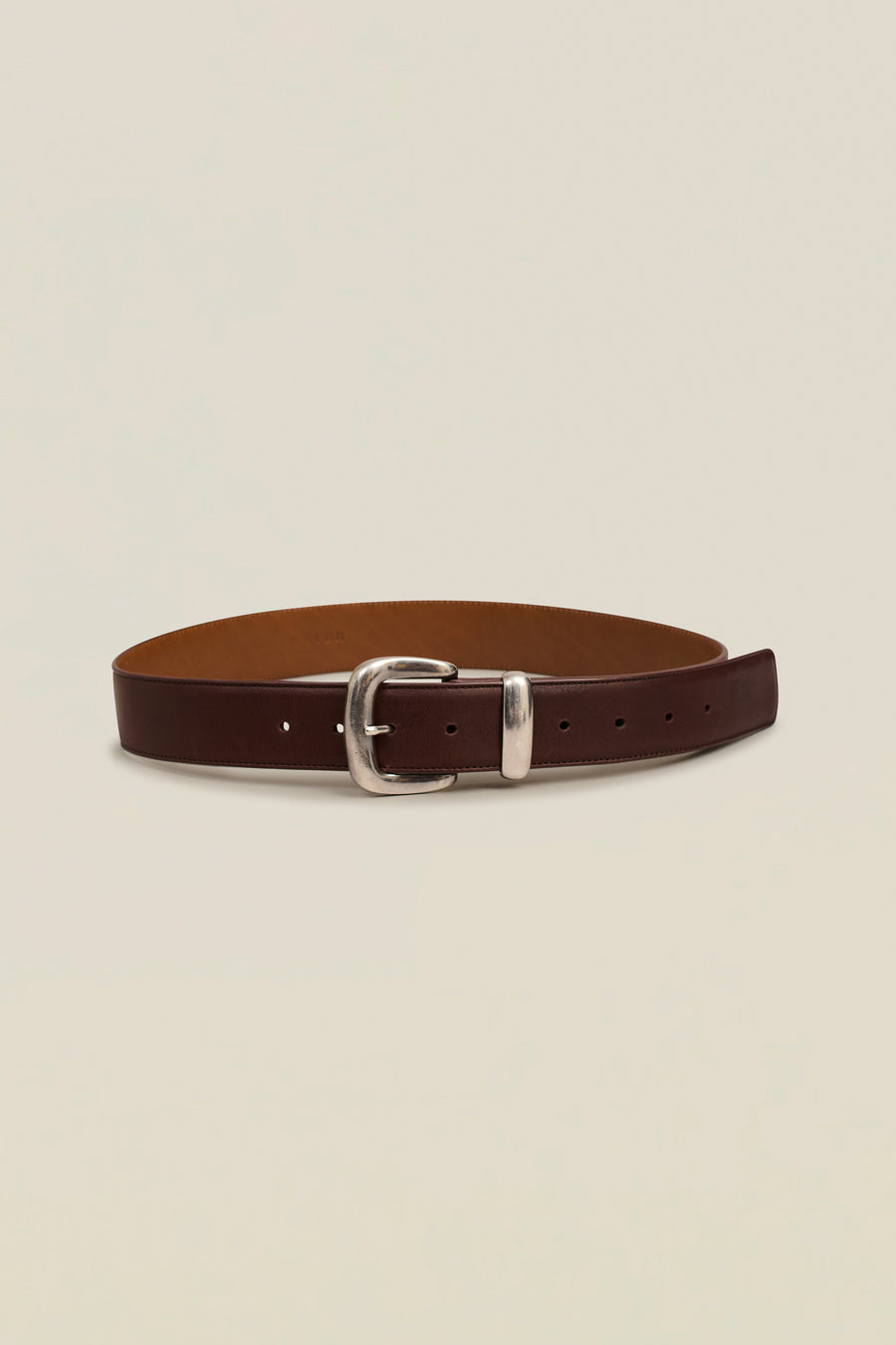 Johnson Belt in Mahogany Cow Leather