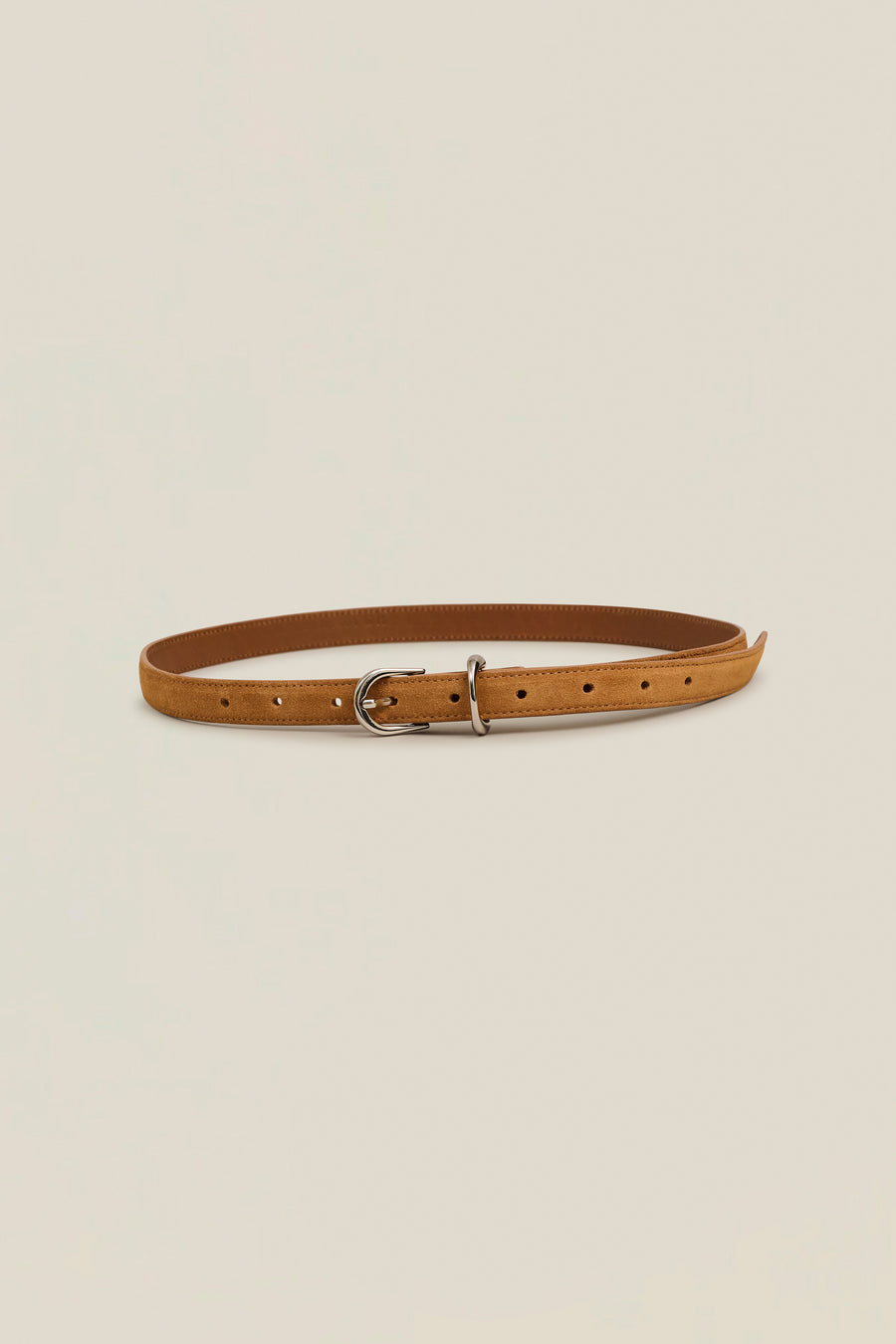 Bea Slim Belt in Camel