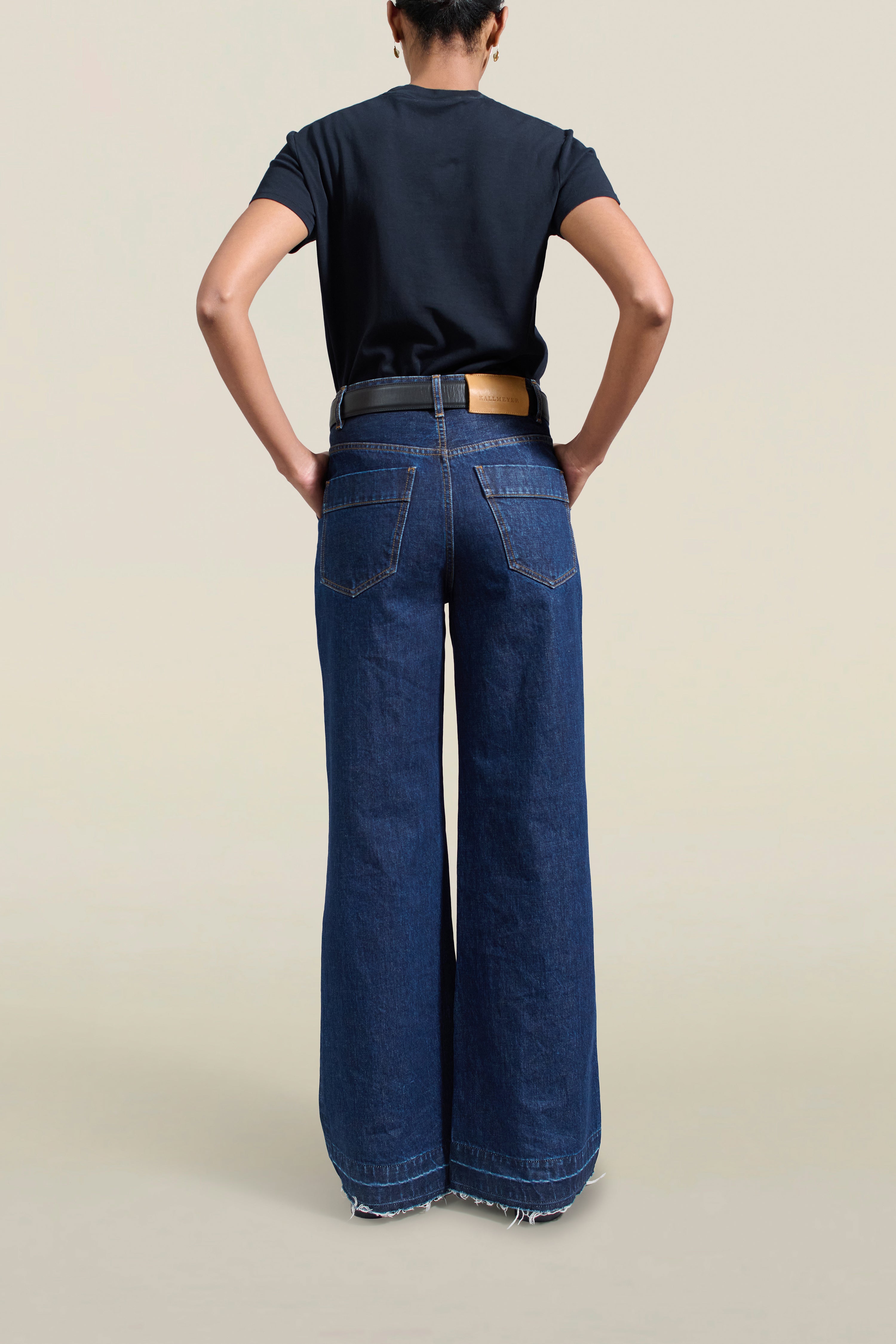 Athena Flare Jean in Raw Enzyme