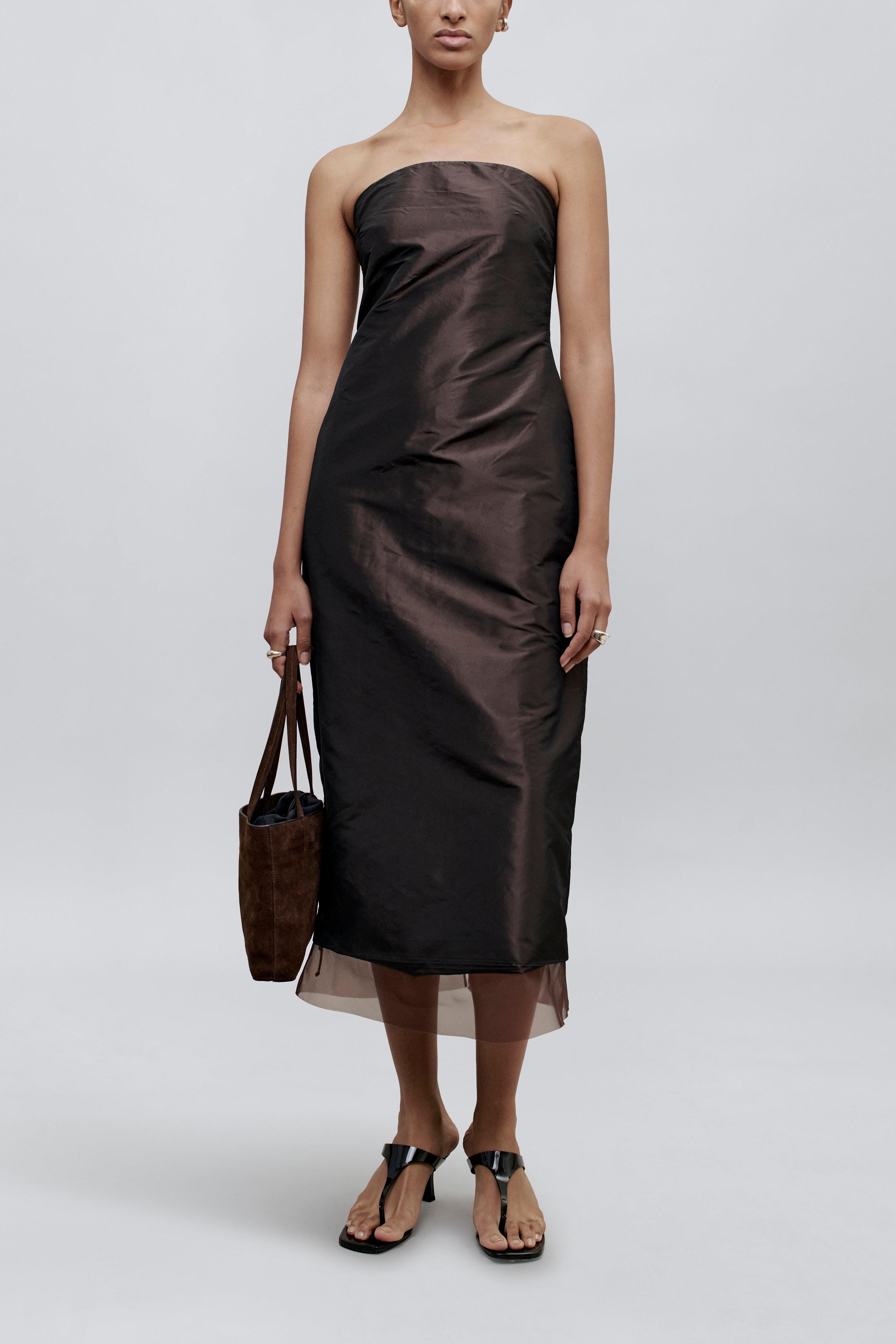 Lizzy Dress in Silk Taffeta
