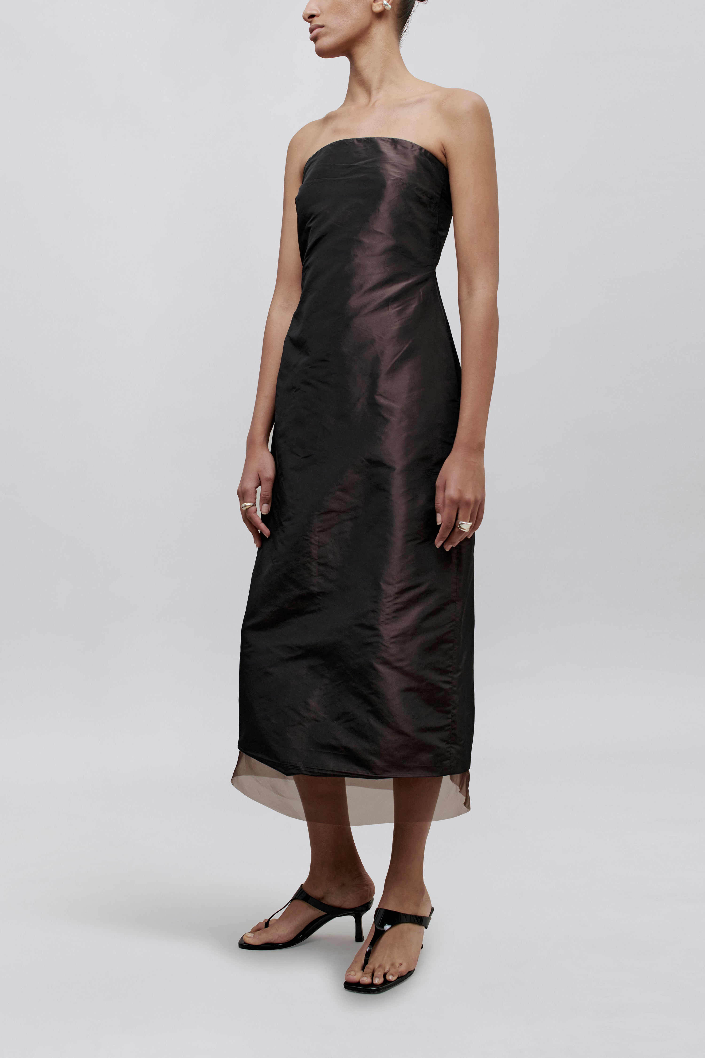 Lizzy Dress in Silk Taffeta