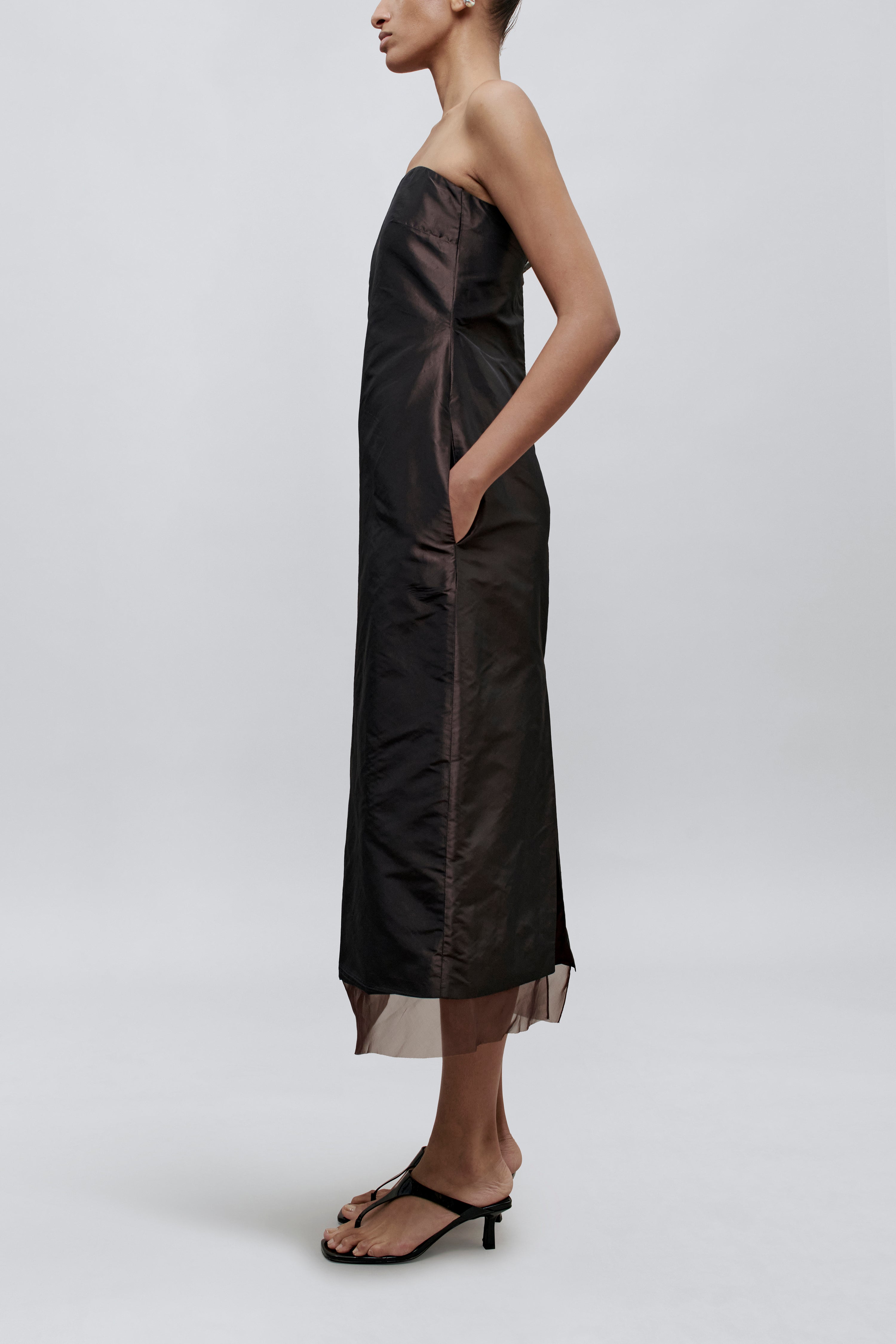 Lizzy Dress in Silk Taffeta