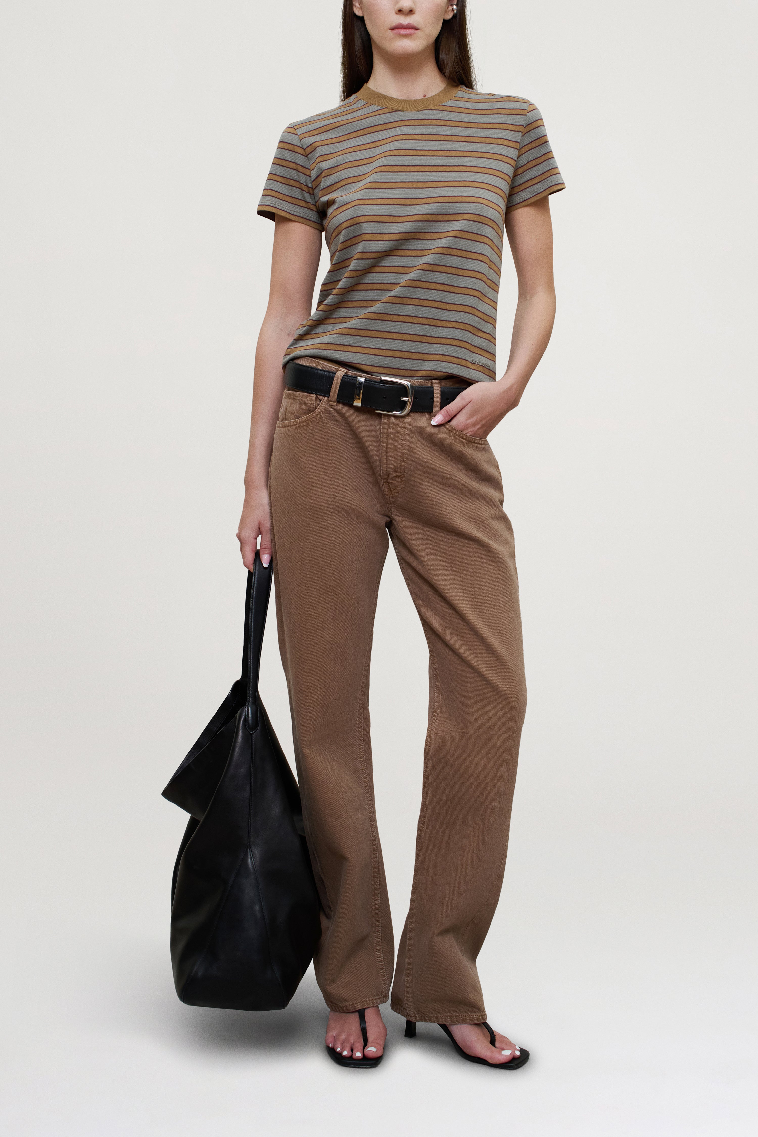 Adina Low-Rise Jean in Cotton Denim