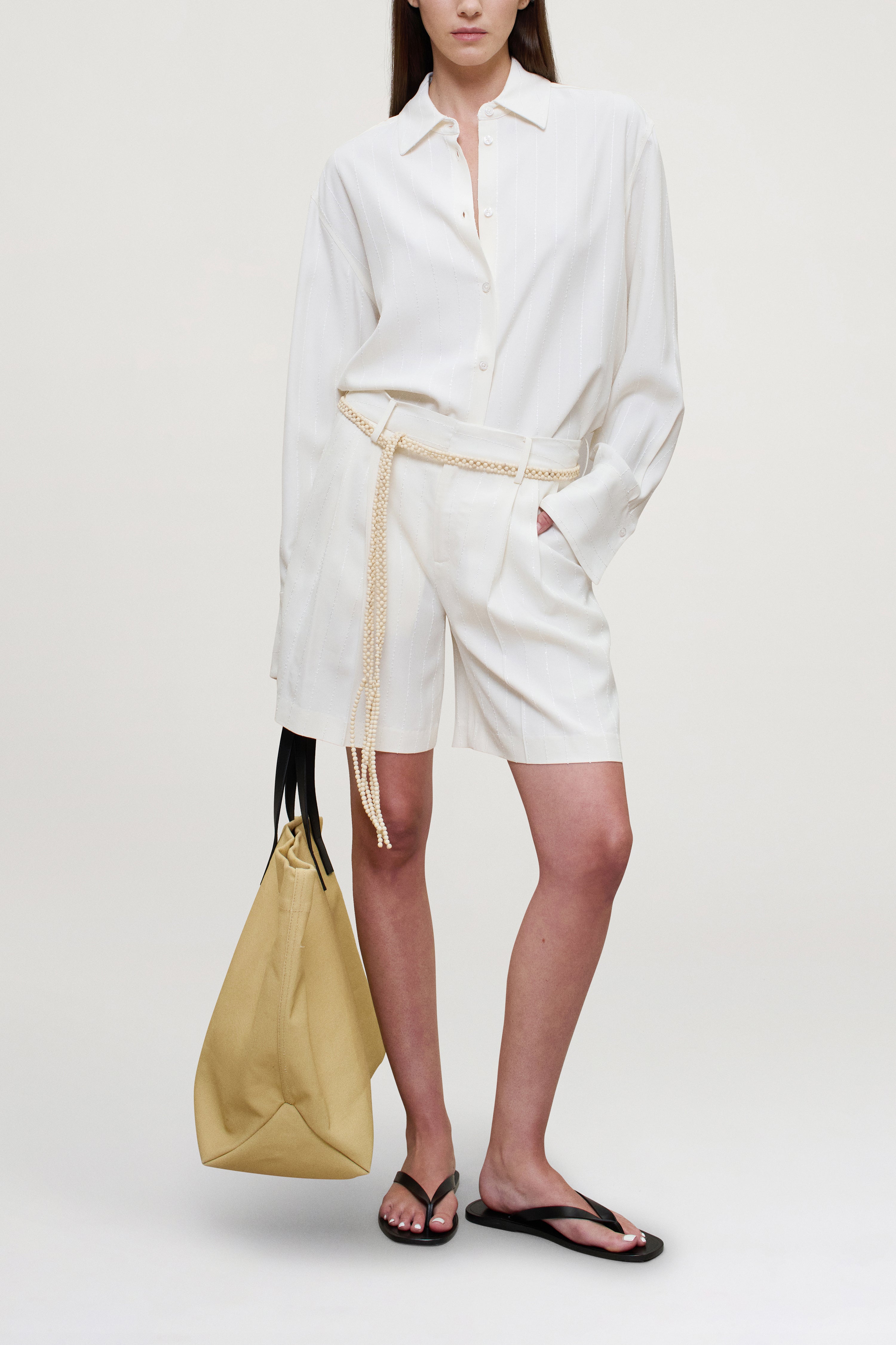 Roxana Short in Viscose Twill