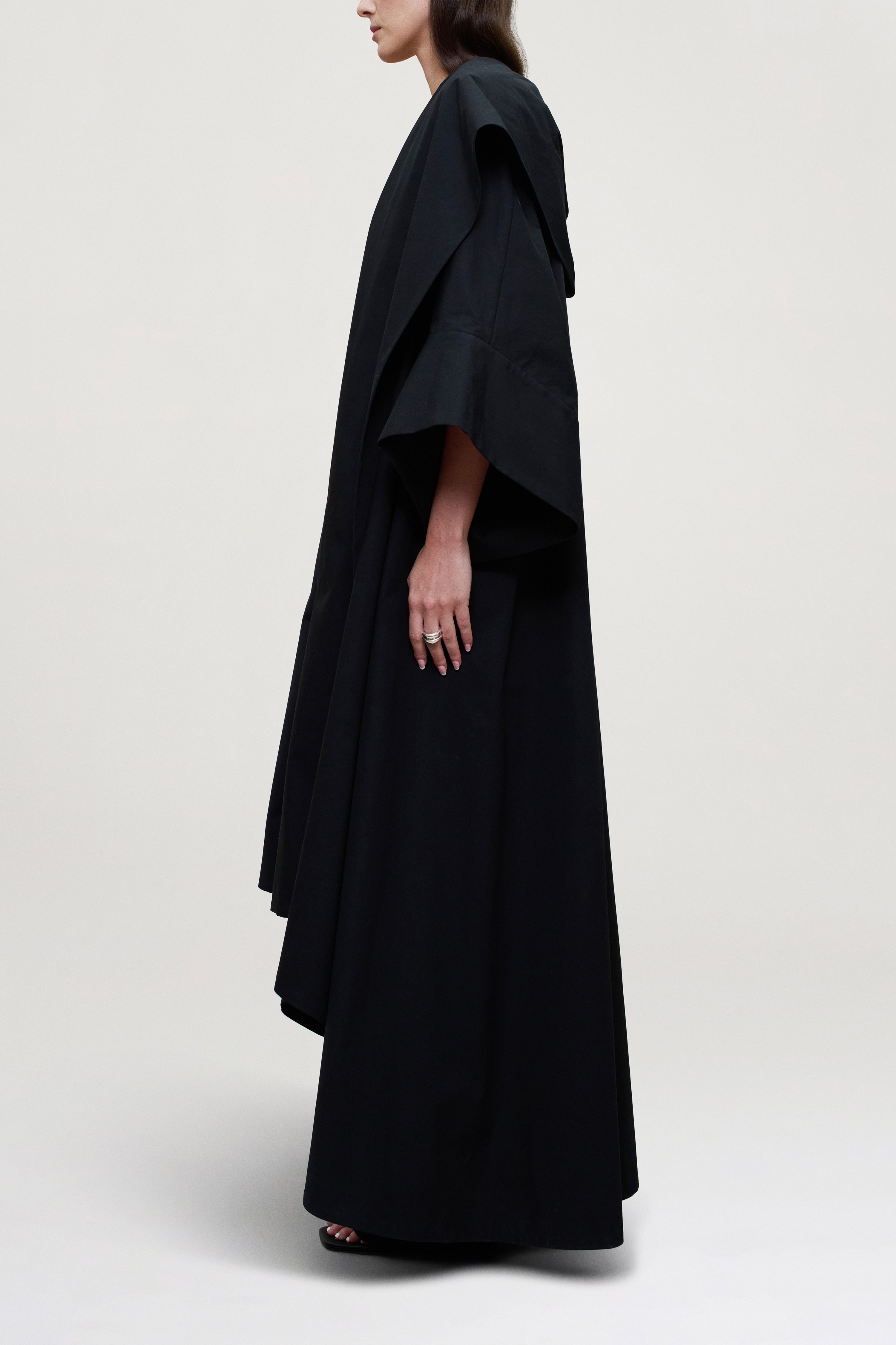 Hugo Summer Cloak in Starched Poplin