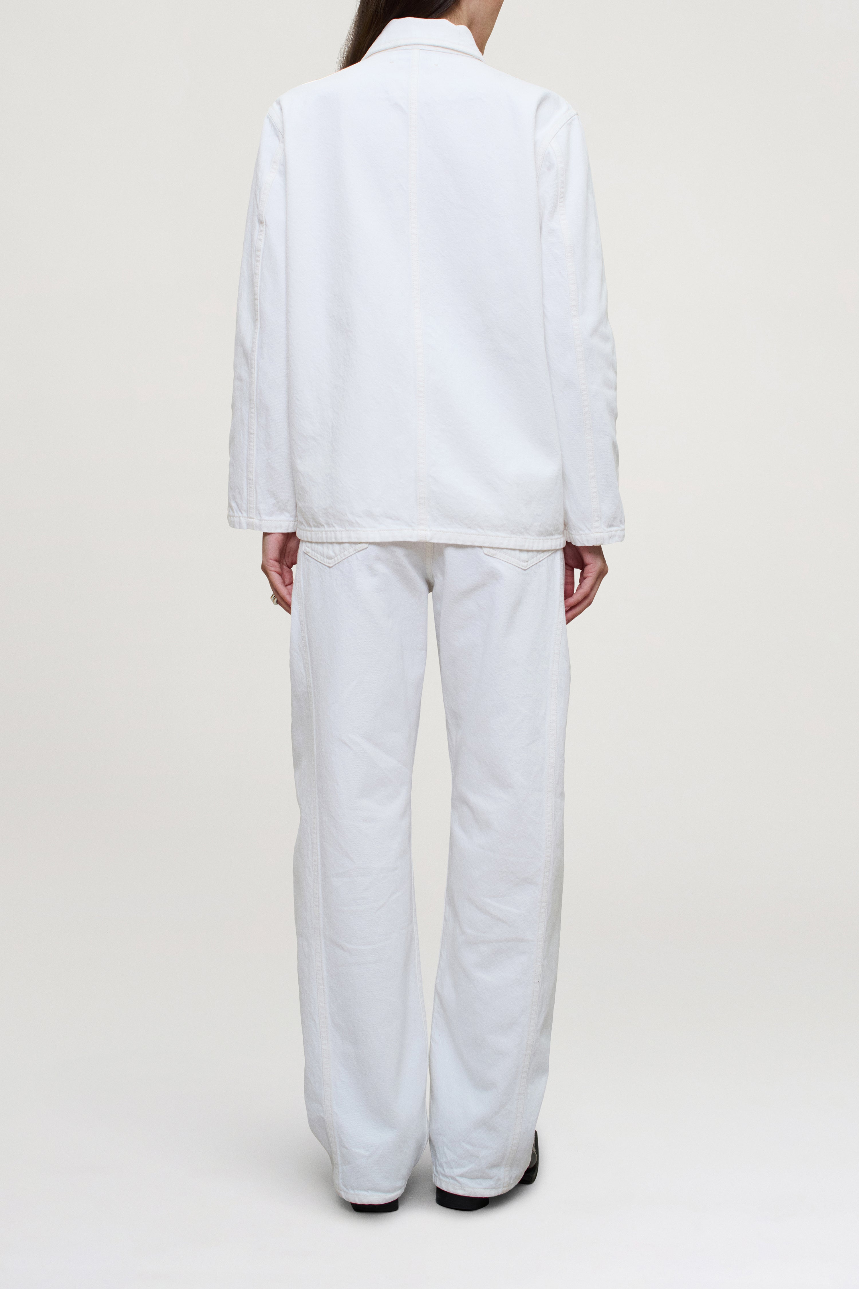 Jacques Worker Jacket in Cotton Denim