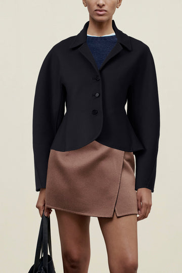 Claude Doubleface Jacket in Virgin Wool