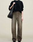 Lena V-Neck in Brushed Cashmere