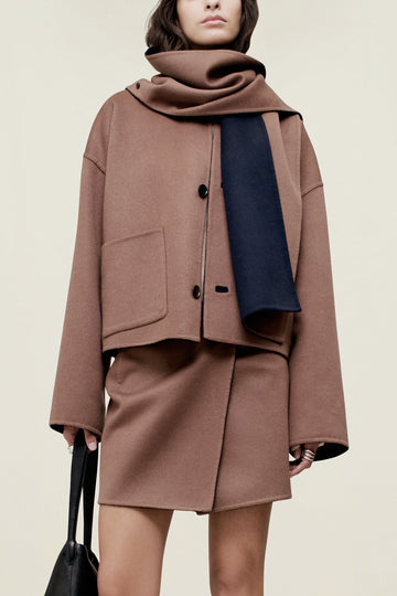 Palisade Reversible Jacket in Doubleface Wool