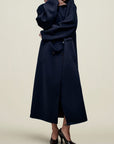 Dorothy Doubleface Coat in Reversible Virgin Wool