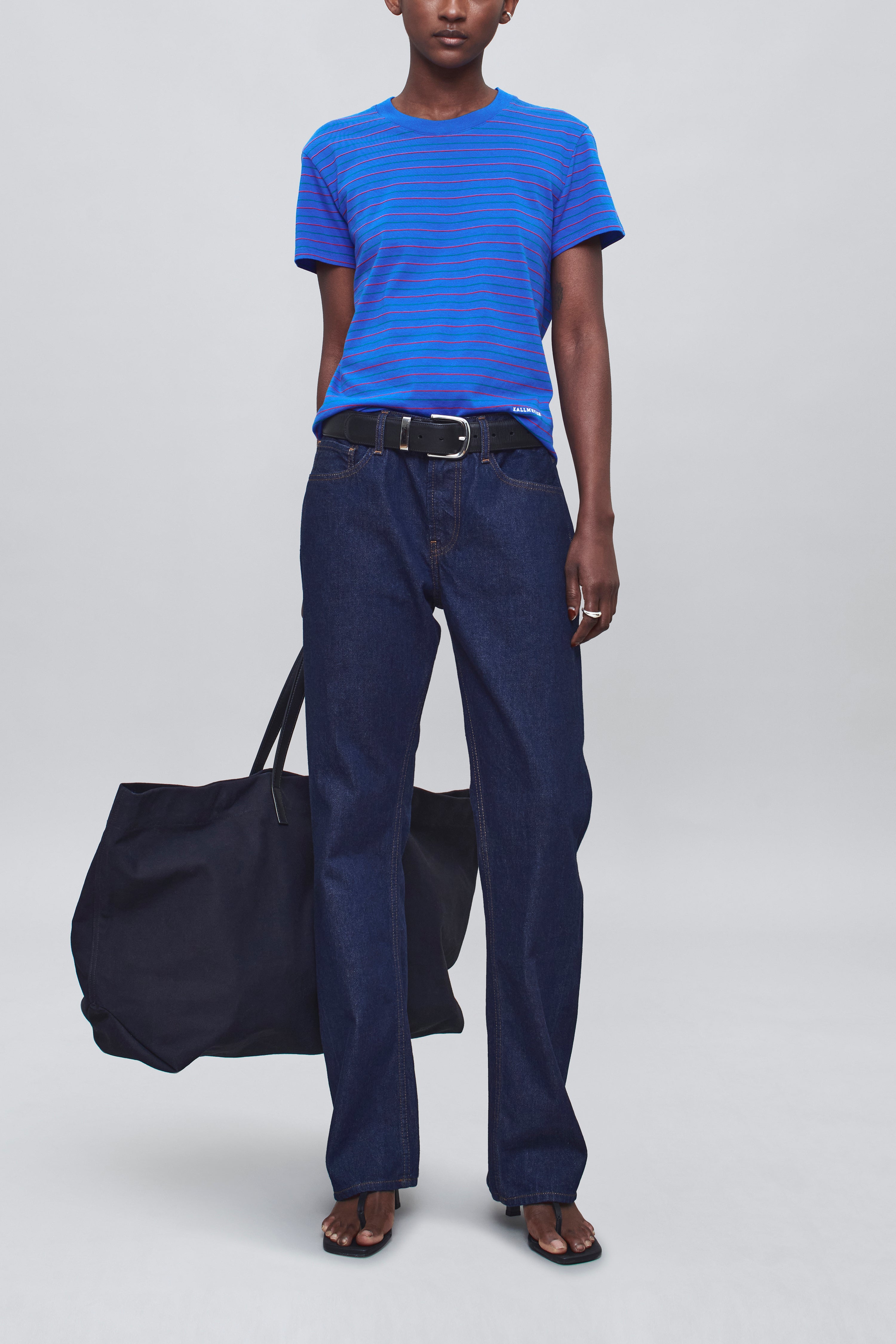 Adina Low-Rise Jean in Raw Enzyme