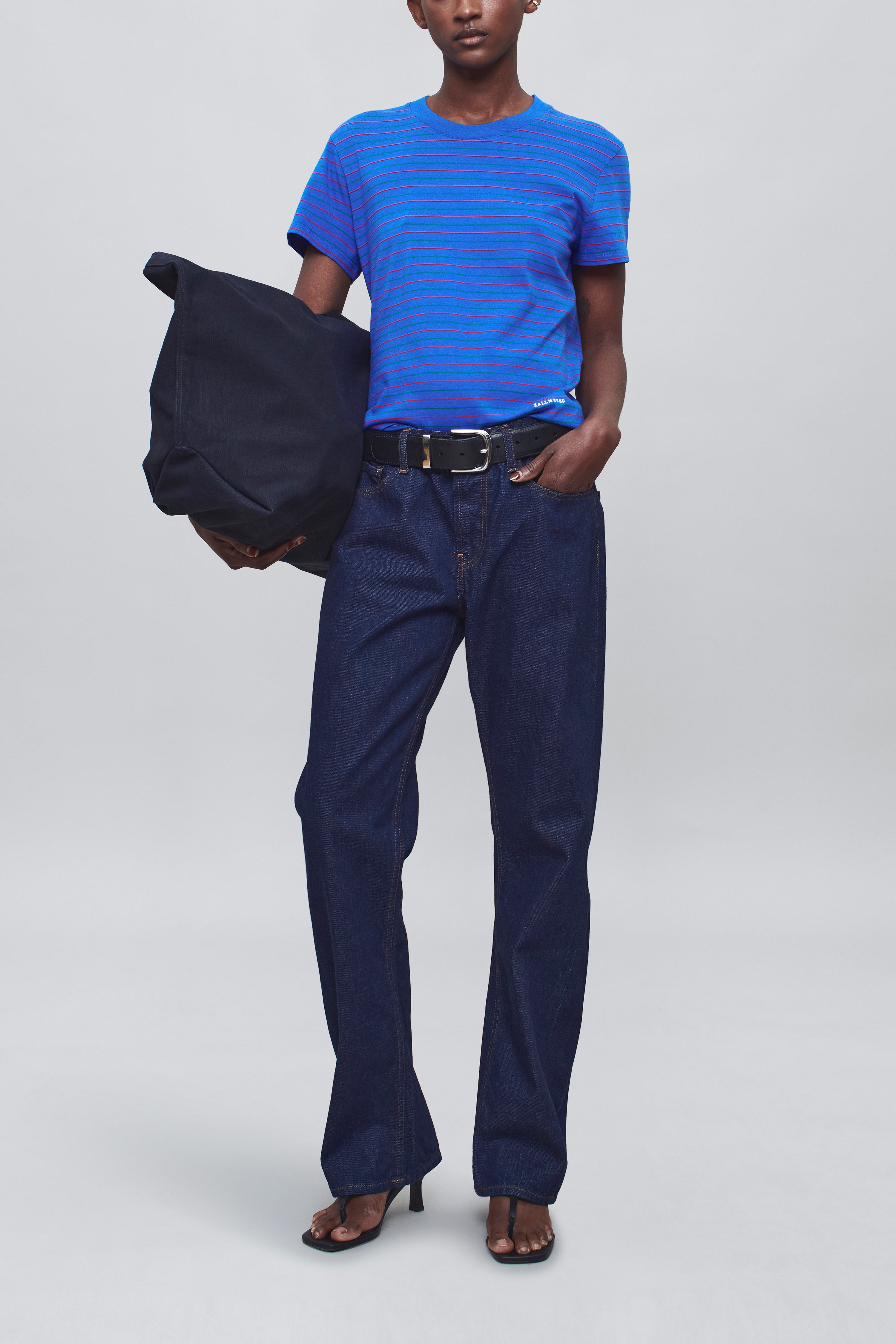 Adina Low-Rise Jean in Raw Enzyme