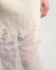 Selima Dress in Bouclé Burnout