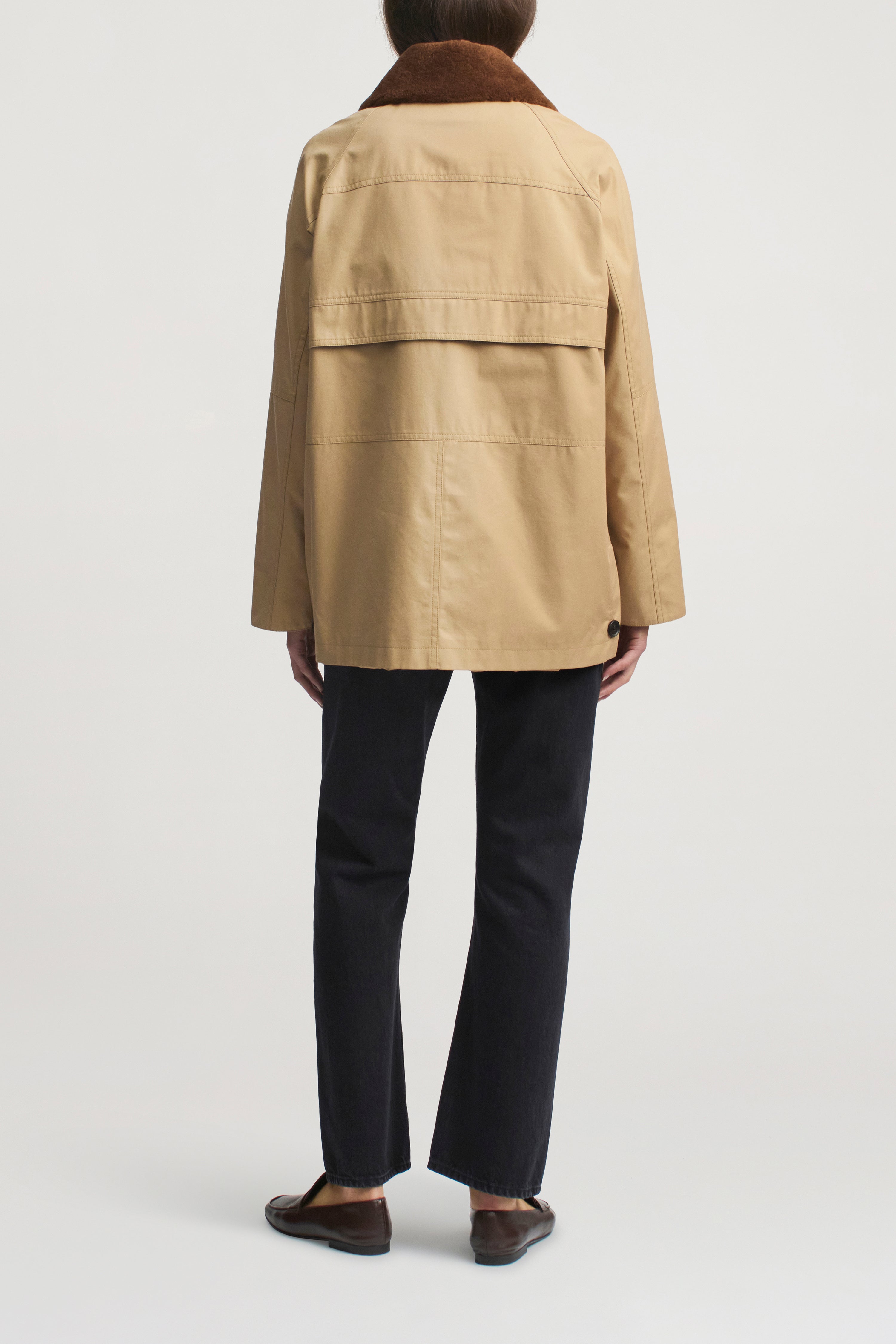 Lottie Jacket in Weatherproof Twill