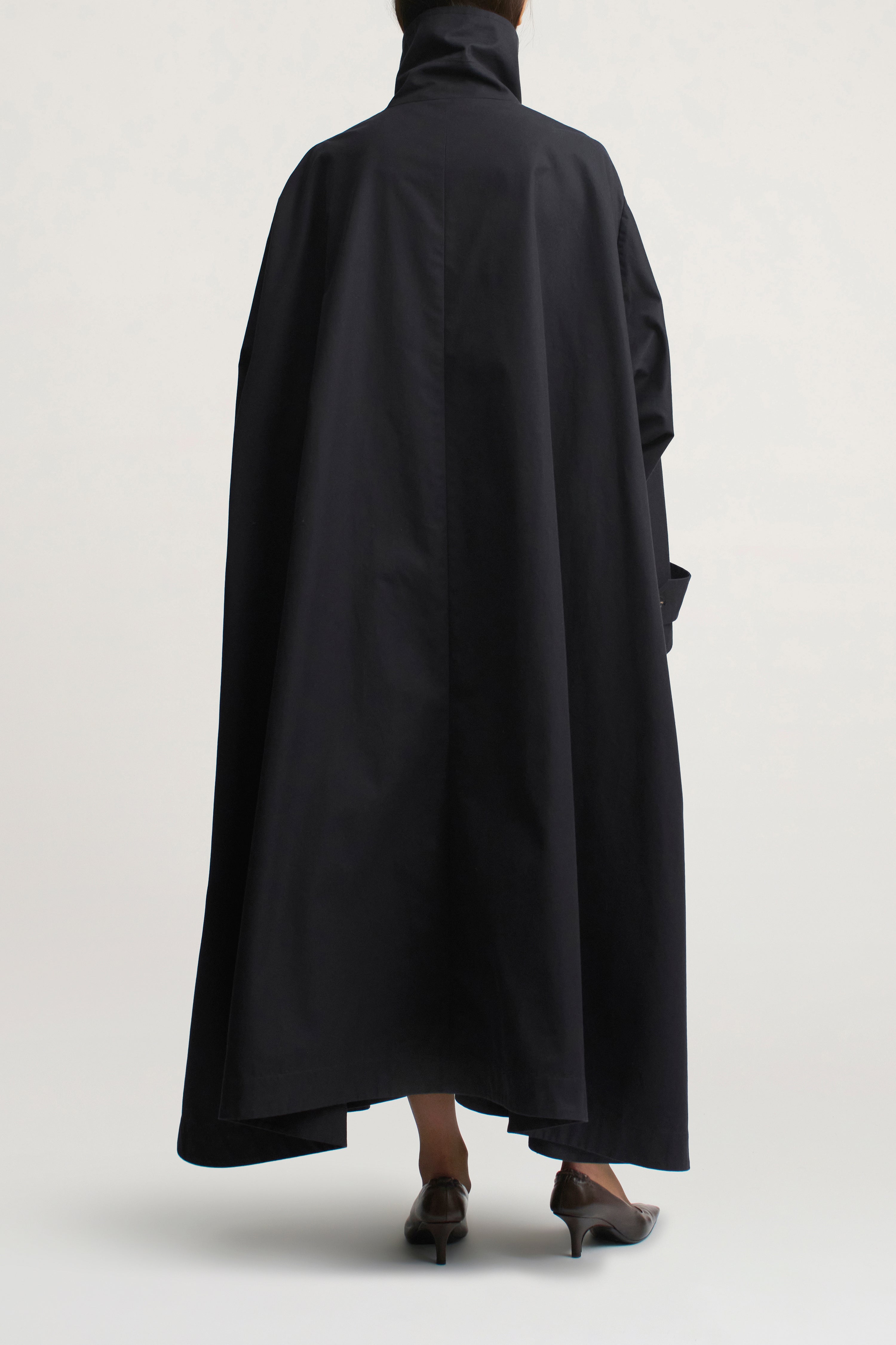 Gabin Trench in Weatherproof Twill
