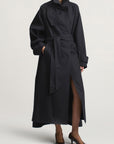 Gabin Trench in Weatherproof Twill