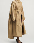 Gabin Trench in Weatherproof Twill
