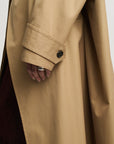 Gabin Trench in Weatherproof Twill