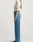 Dani Button Down in Cotton Poplin