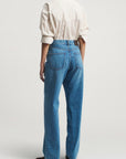 Dani Button Down in Cotton Poplin