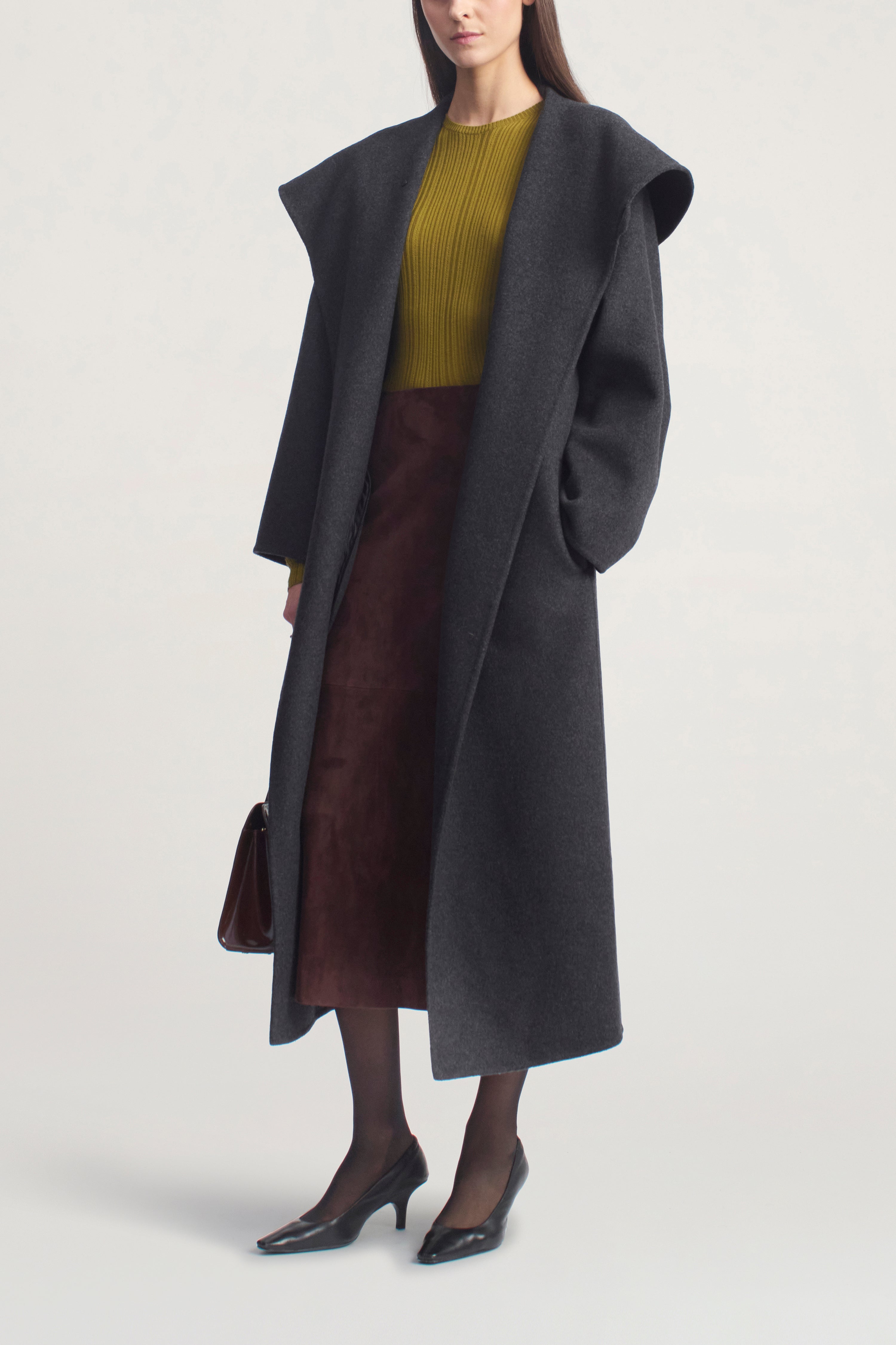 Dorothy Robe Coat in Virgin Wool
