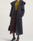 Dorothy Robe Coat in Virgin Wool