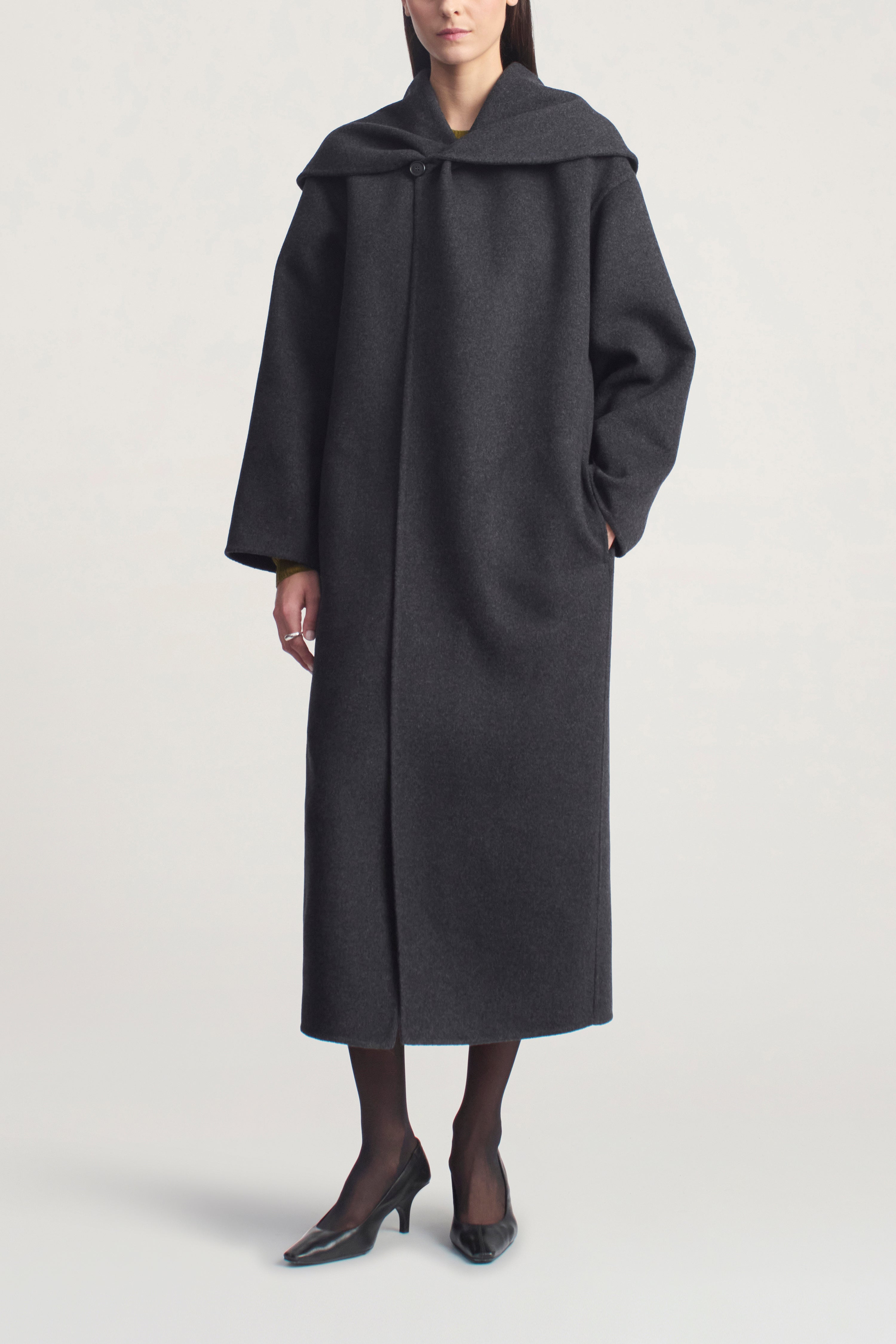 Dorothy Robe Coat in Virgin Wool