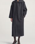 Dorothy Robe Coat in Virgin Wool