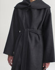 Dorothy Robe Coat in Virgin Wool