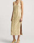 Ivette Dress in Beaded Deco