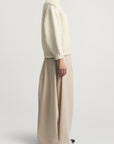 Bruno Funnel Neck in Heavy-Spun Wool