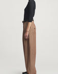 Finn Short Sleeve Turtleneck in Matte Viscose