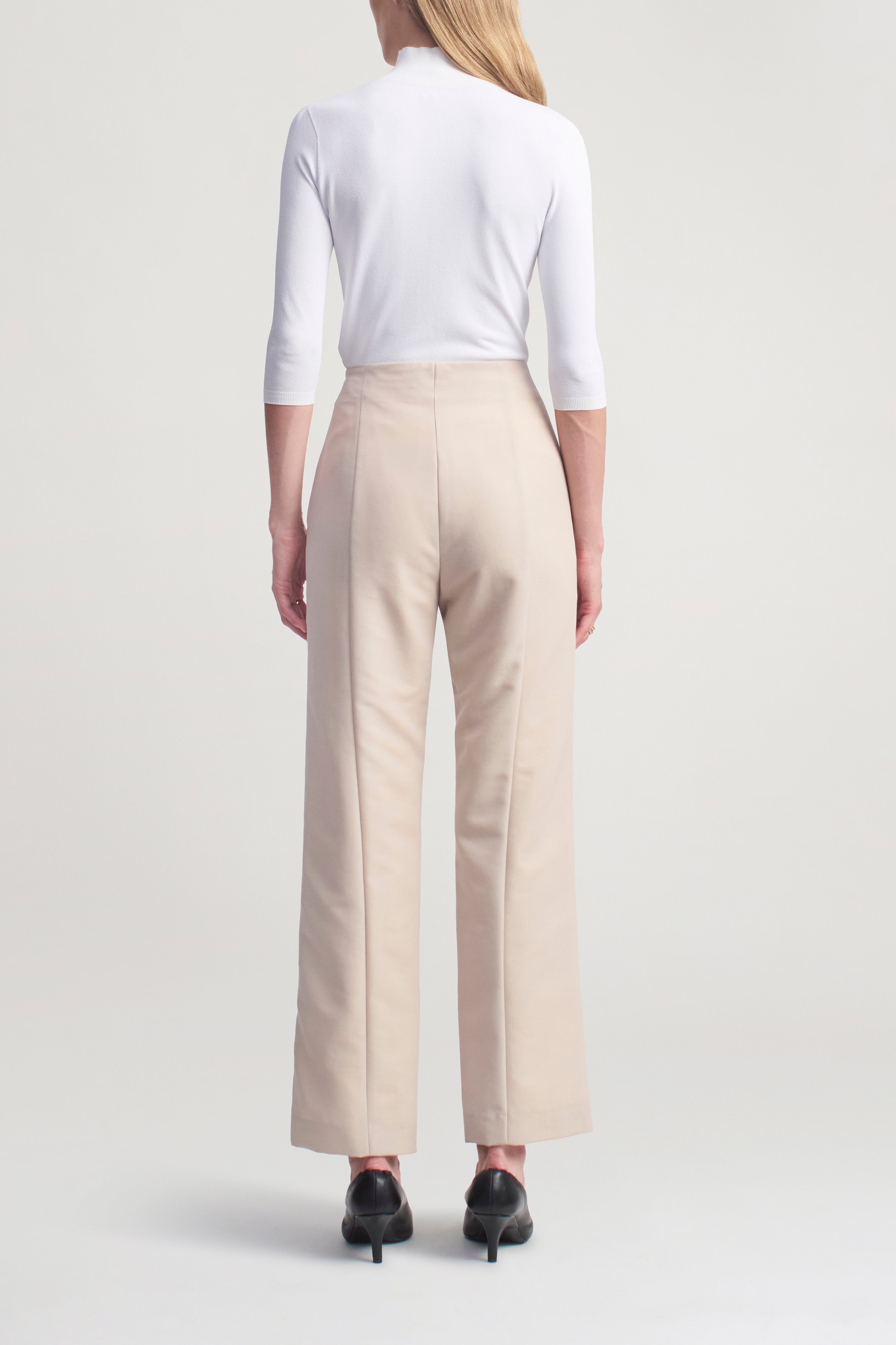 Nadja Trouser in Wool Gazar