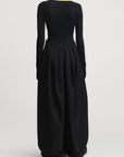 Cecilia Opera Pant in Wool Gazar