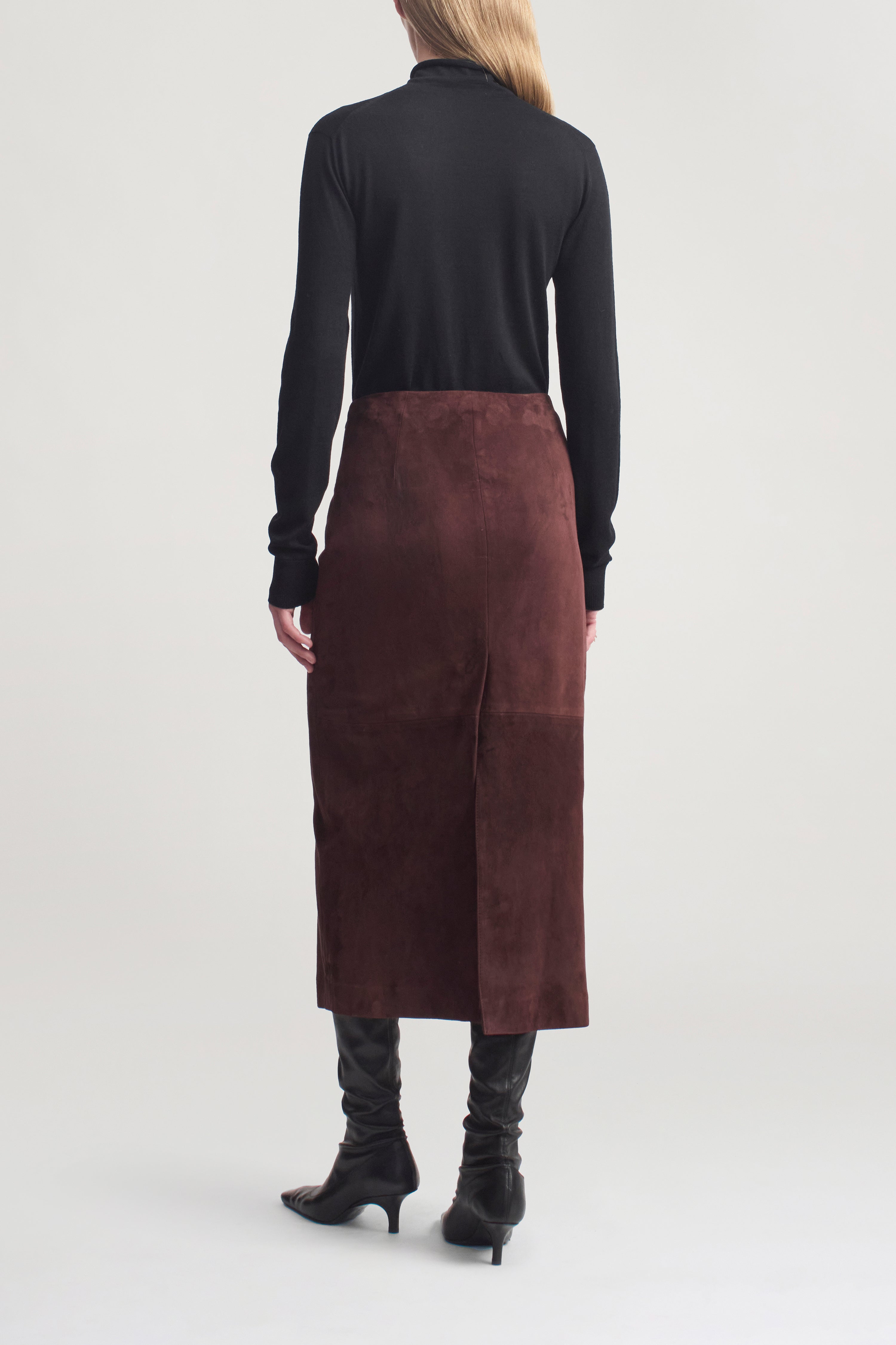 Idris Turtleneck in Silk Wool