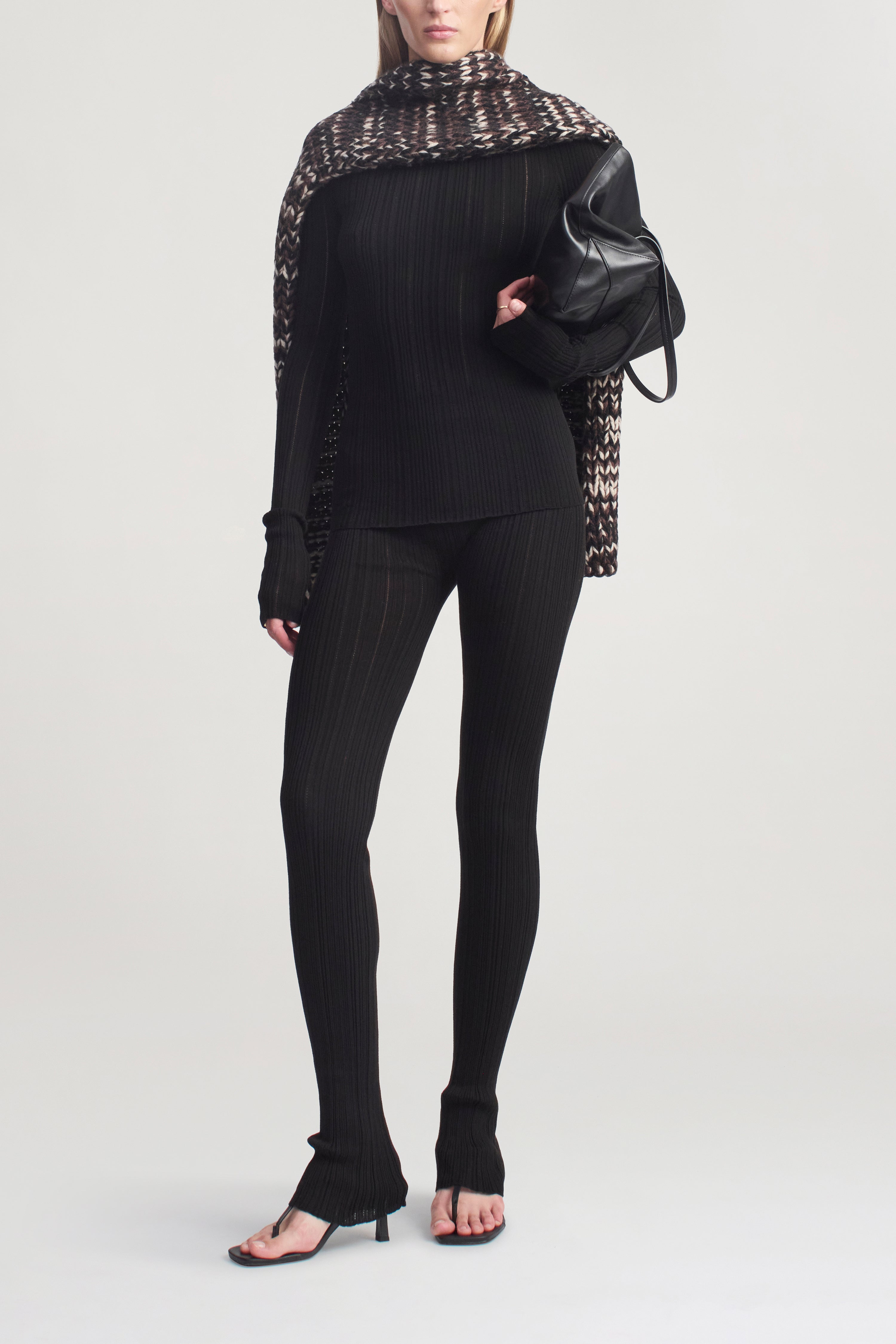 Jaxon Legging in Superfine Pointelle
