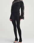 Jaxon Legging in Superfine Pointelle