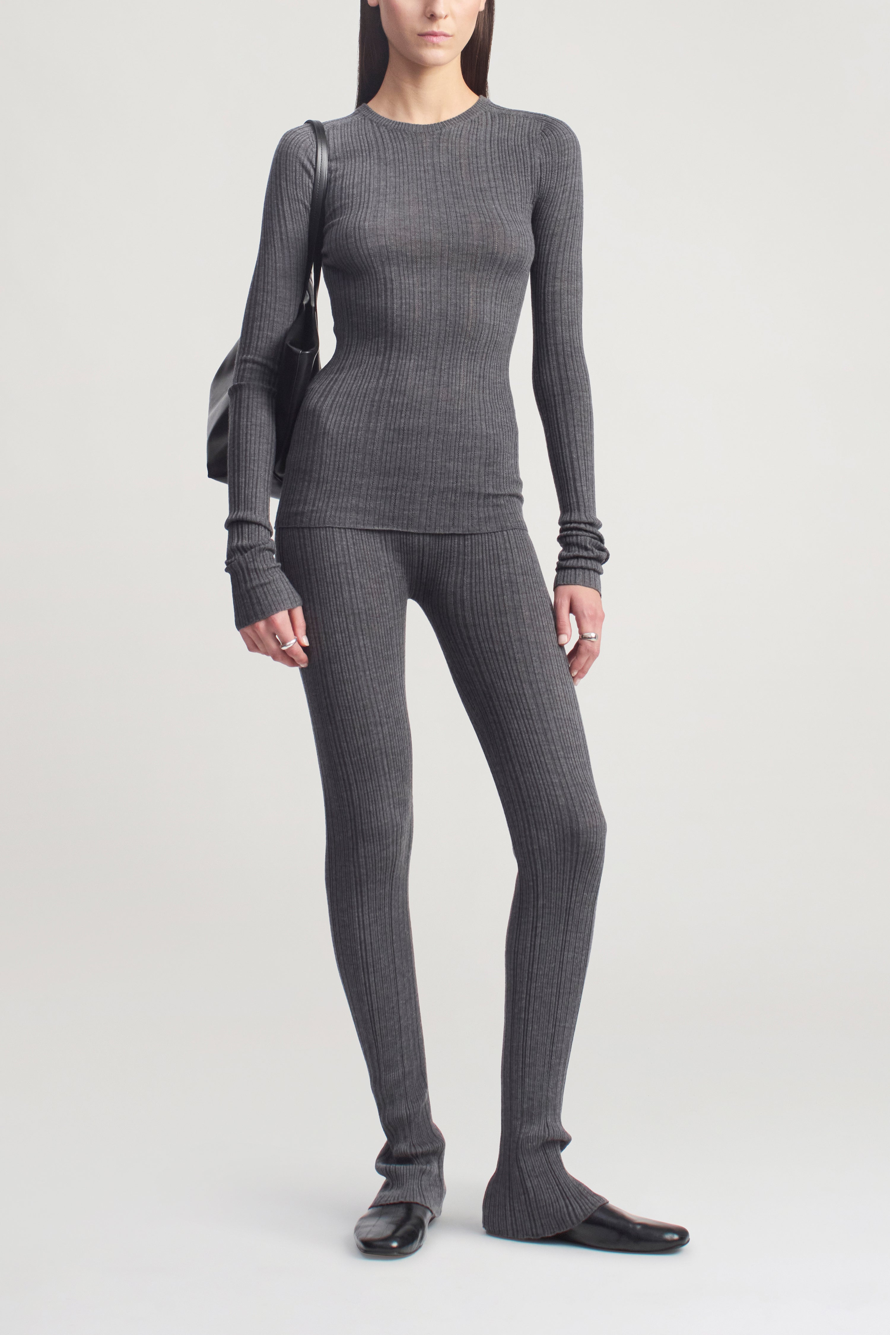 Jaxon Legging in Superfine Pointelle