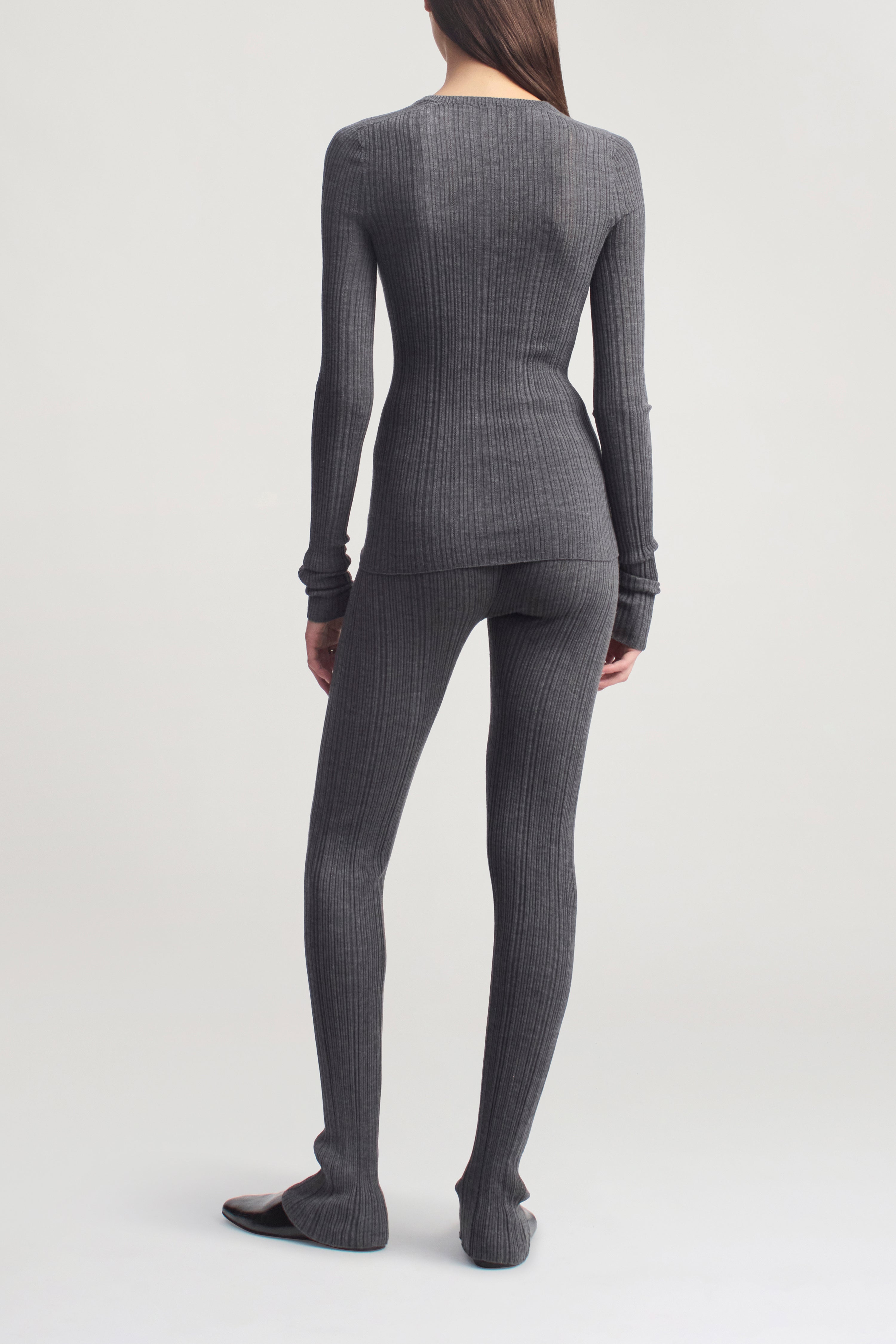 Jaxon Legging in Superfine Pointelle